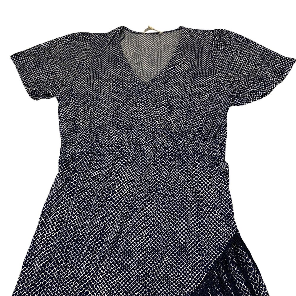Michael Kors Sheath Dress Womens Medium Navy White MSRP:$135 - Picture 16 of 16